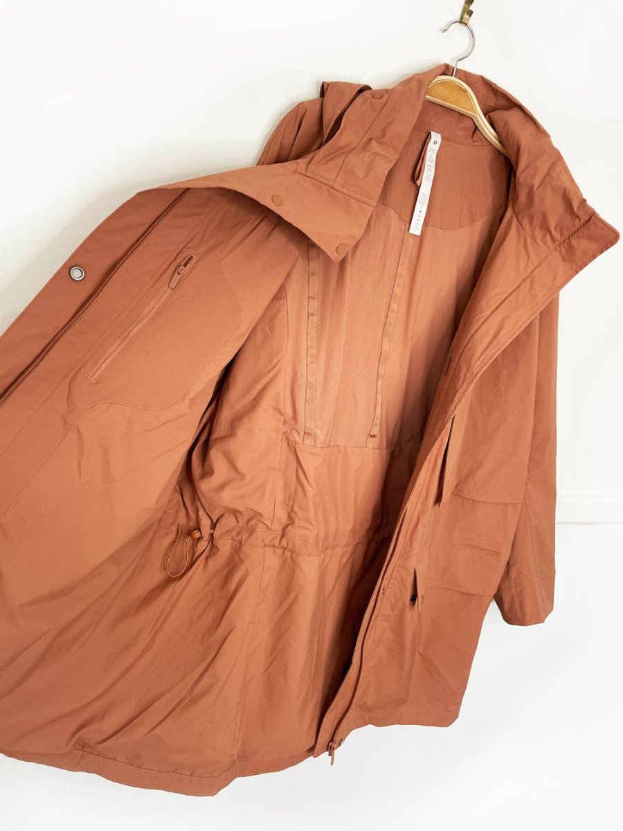 lululemon 2021 come and go spring jacket | desert sun - good market thrift store