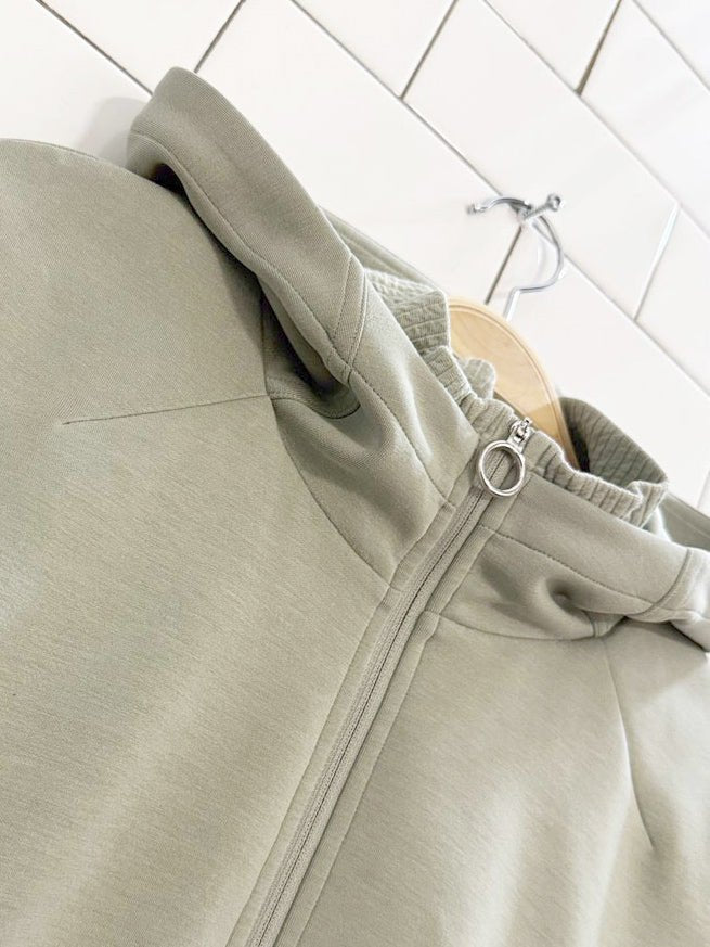 lululemon 2021 soft oversized zip hoodie | modal - good market thrift store