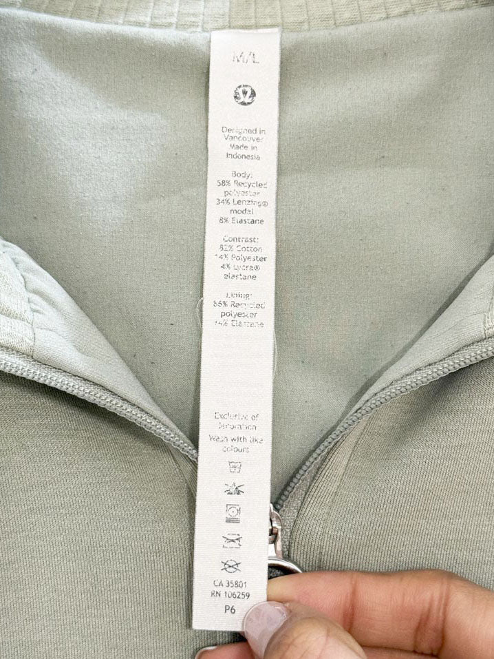 lululemon 2021 soft oversized zip hoodie | modal - good market thrift store