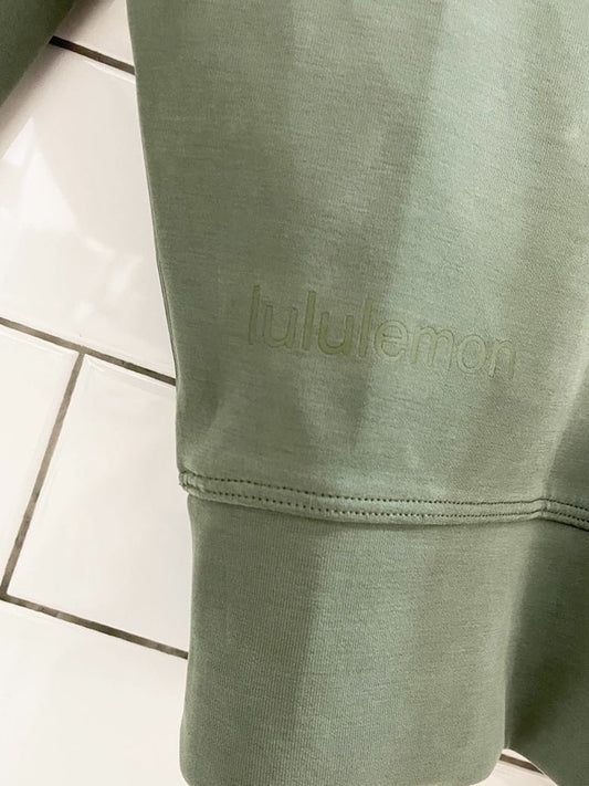 lululemon 2021 softstreme boxy sweatshirt | perfectly oversized cropped crew - good market thrift store