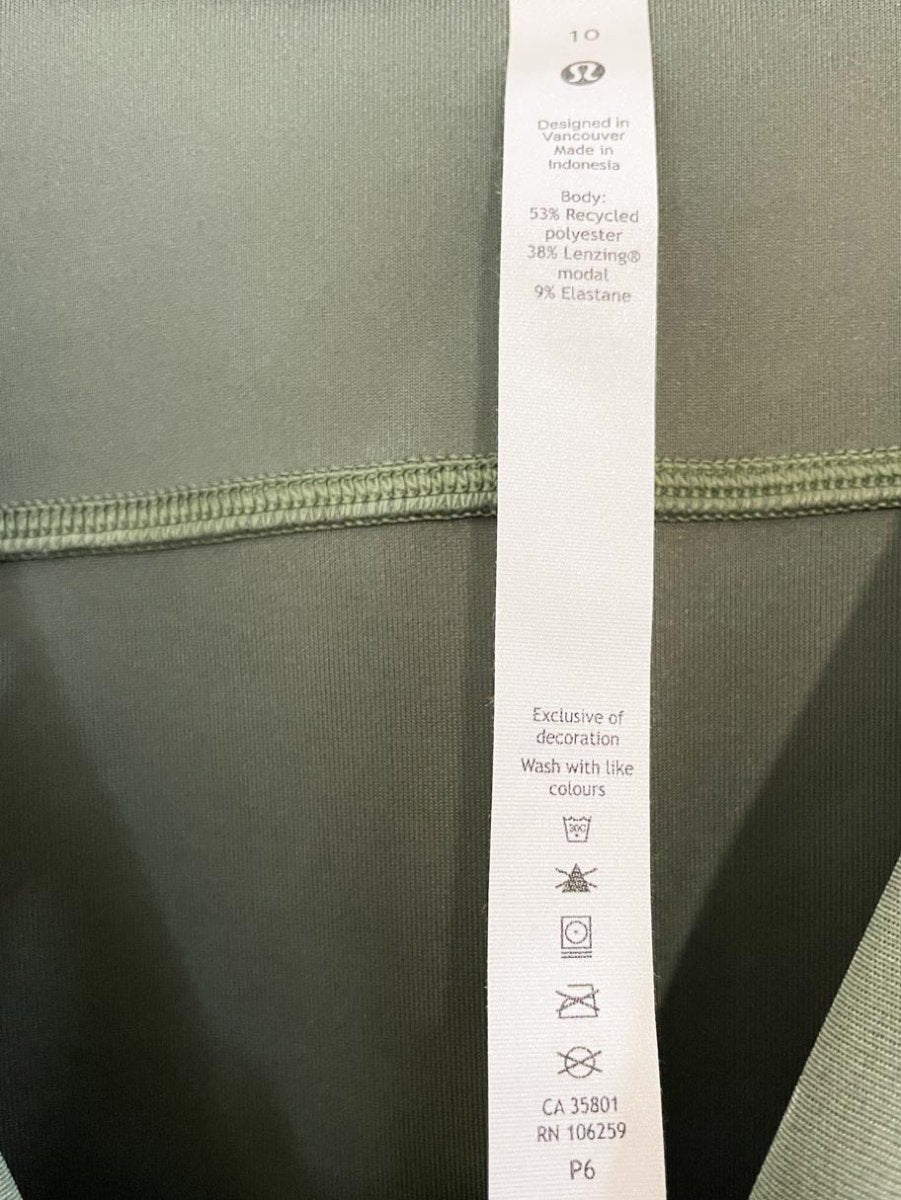 lululemon 2021 softstreme boxy sweatshirt | perfectly oversized cropped crew - good market thrift store