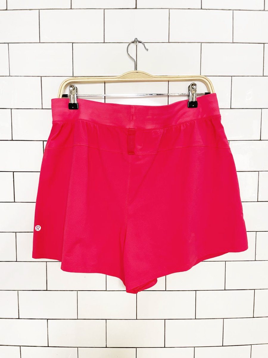 lululemon 2023 license to train high rise short 4" | lip gloss - good market thrift store