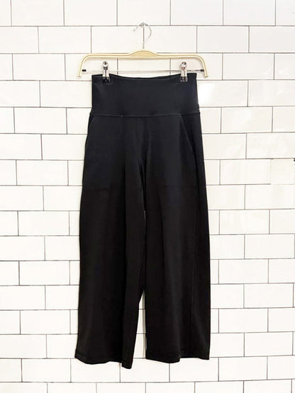 lululemon align high - rise wide leg crop 23" pants - good market thrift store