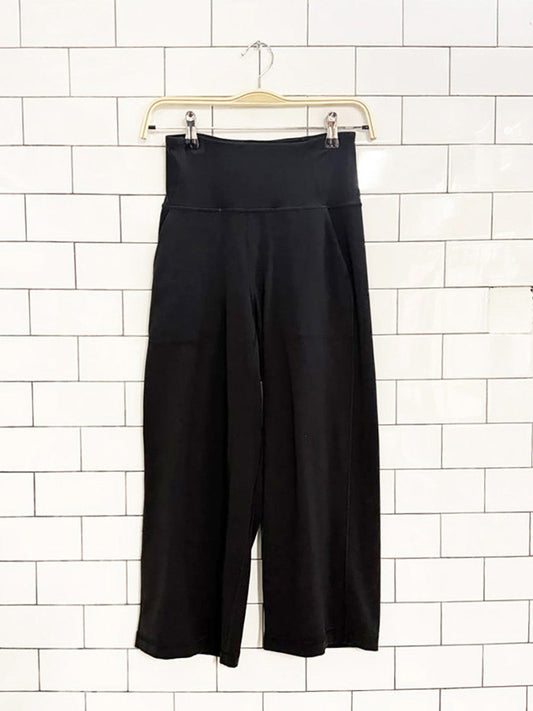 lululemon align high - rise wide leg crop 23" pants - good market thrift store