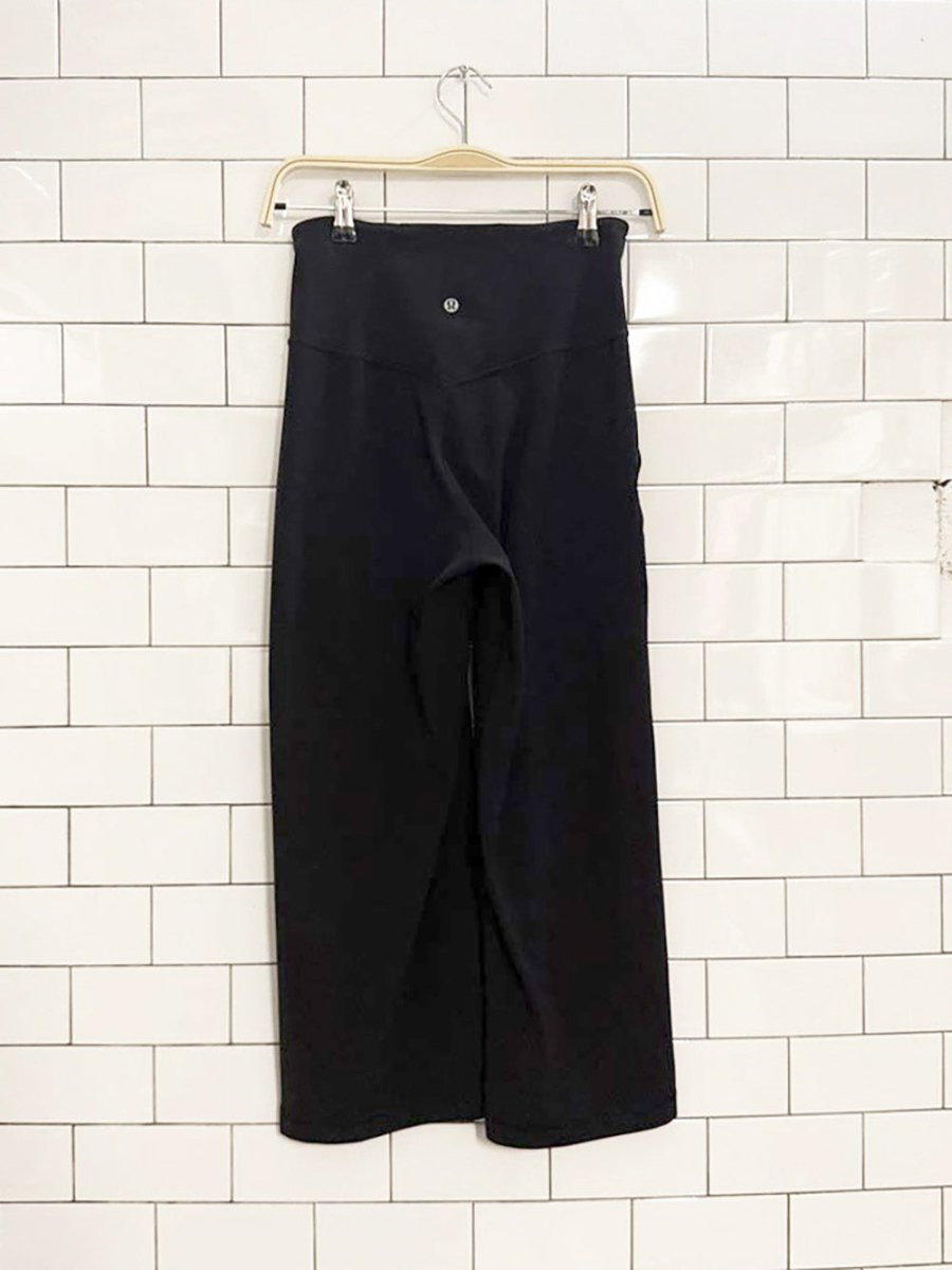 lululemon align high - rise wide leg crop 23" pants - good market thrift store