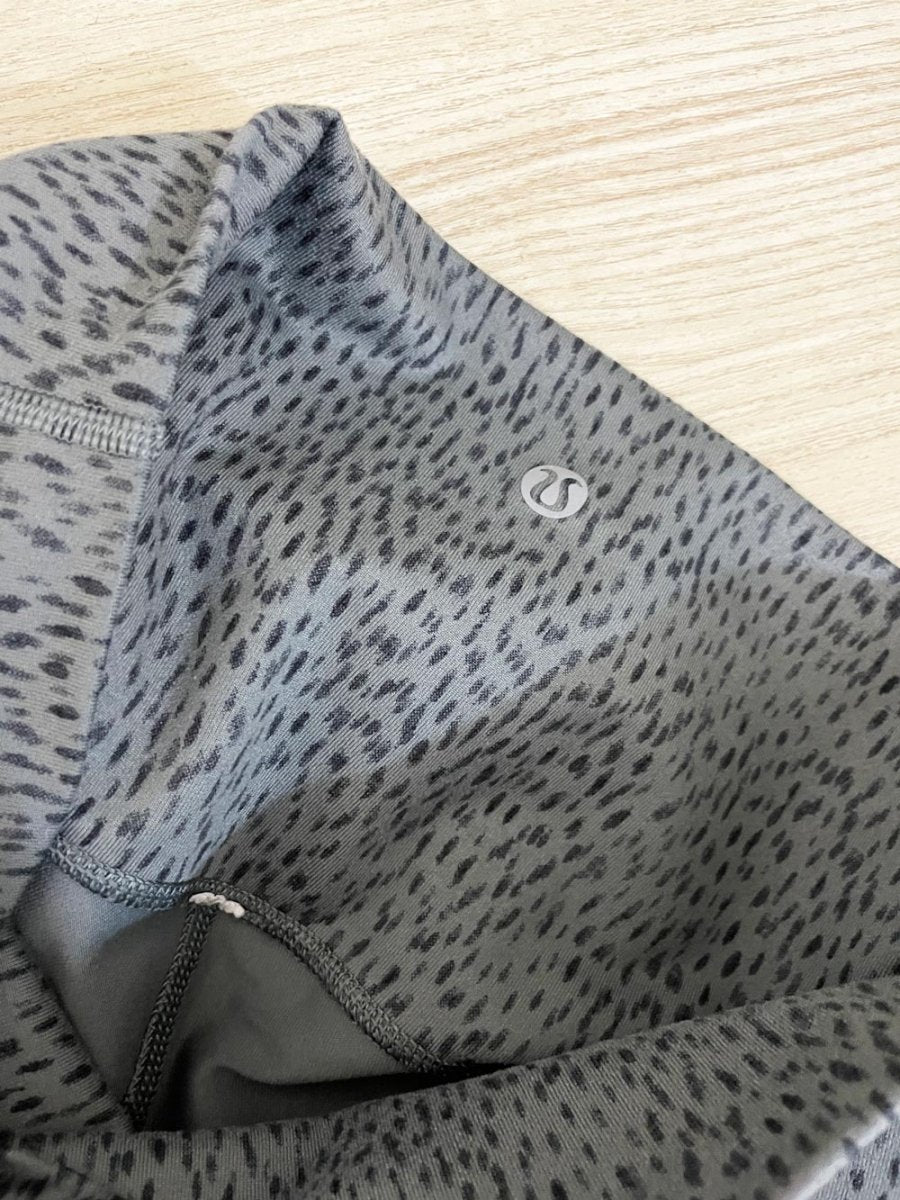 lululemon animal print cropped leggings - good market thrift store