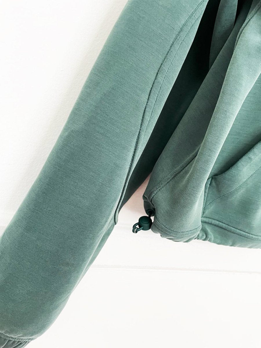 lululemon brushed softstream half zip sweatshirt - good market thrift store