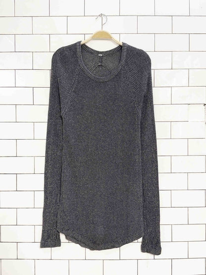 lululemon cashmere - blend cabin yogi sweater | boolux - good market thrift store