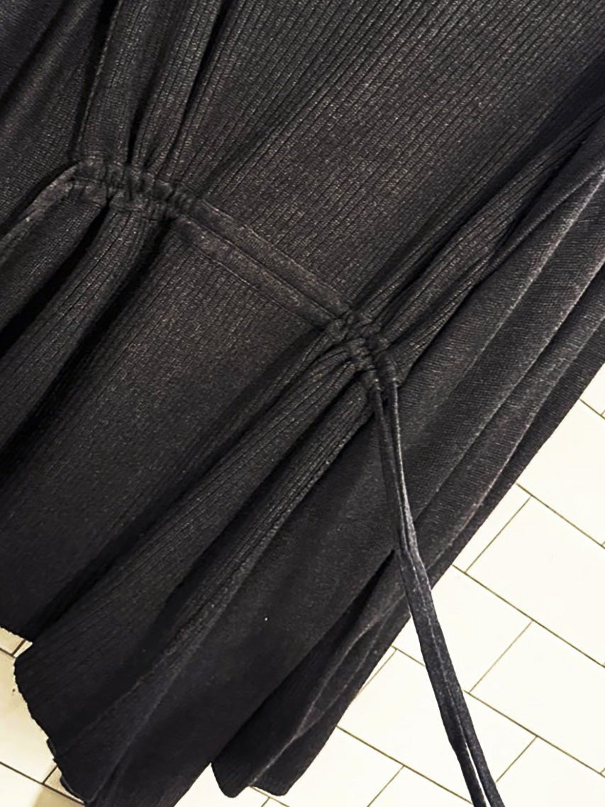 lululemon cashmere - blend piece of mind wrap hooded cardigan| boolux - good market thrift store