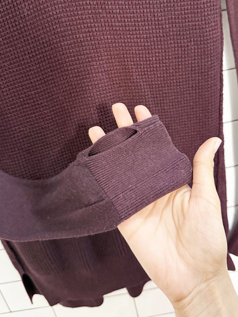 lululemon cashmere - blend the sweater life sweater | boolux - good market thrift store