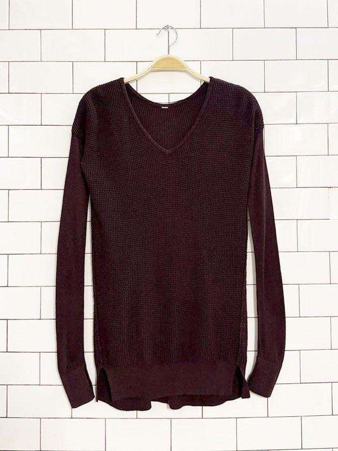 lululemon cashmere - blend the sweater life sweater | boolux - good market thrift store