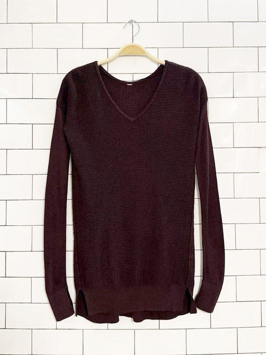 lululemon cashmere - blend the sweater life sweater | boolux - good market thrift store