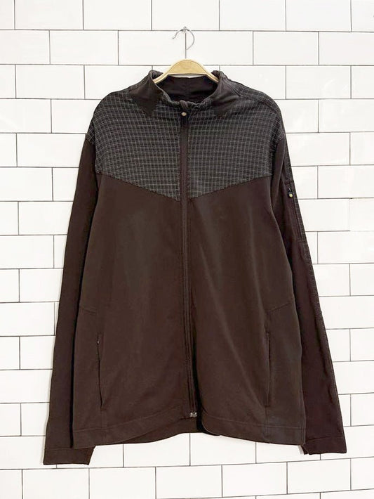 lululemon check detail breathable full zip light jacket - good market thrift store