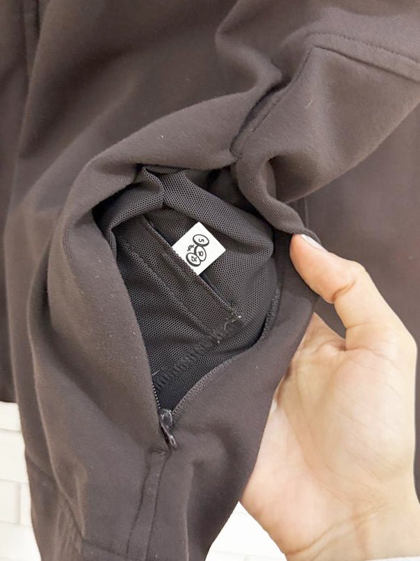 lululemon check detail breathable full zip light jacket - good market thrift store