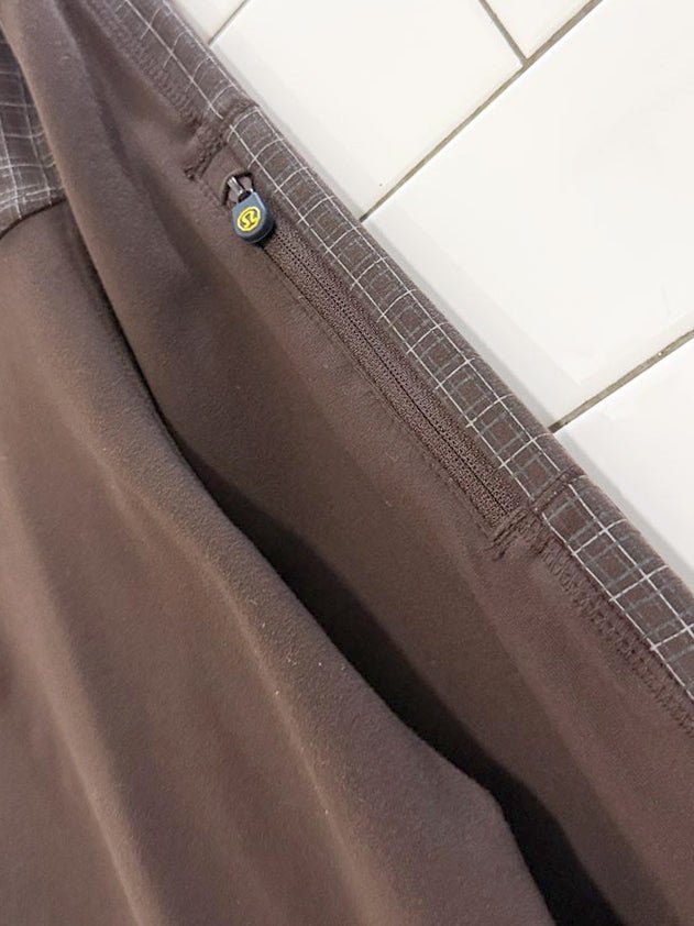 lululemon check detail breathable full zip light jacket - good market thrift store