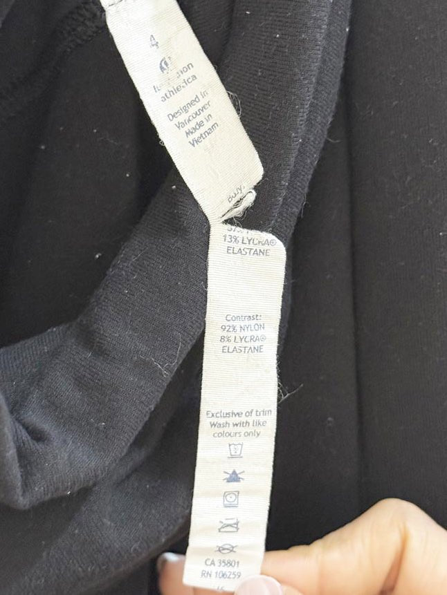 lululemon fold over wide leg cropped pants | nulu - good market thrift store