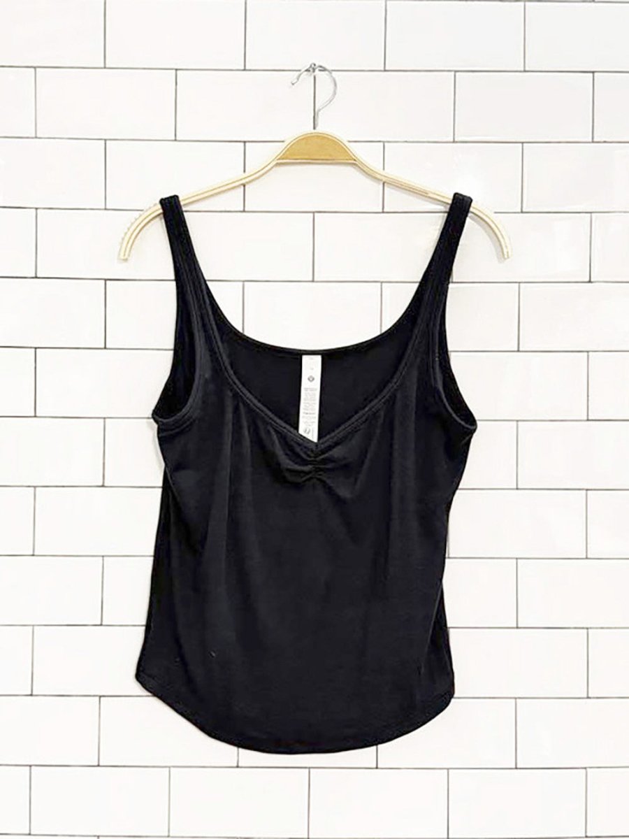lululemon front cinch soft tank top - good market thrift store