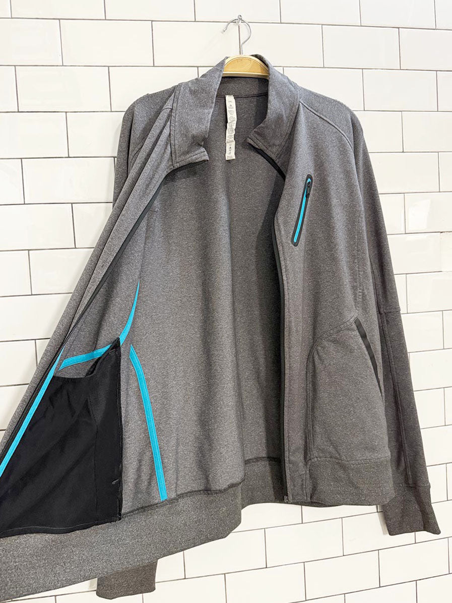 lululemon luon full zip trainer jacket - good market thrift store