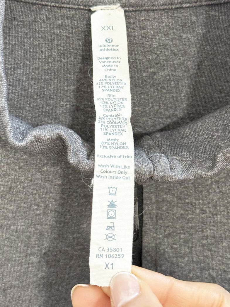 lululemon luon full zip trainer jacket - good market thrift store