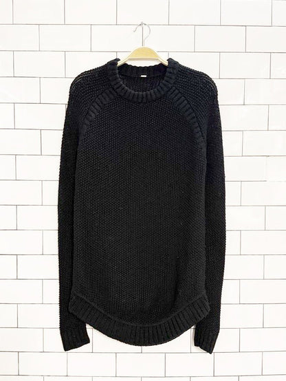 lululemon merino wool passage knit sweater - good market thrift store