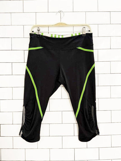 lululemon run pace cropped leggings - good market thrift store