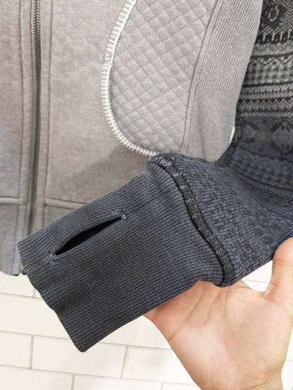 lululemon special edition quilted fair isle scuba hoodie - good market thrift store