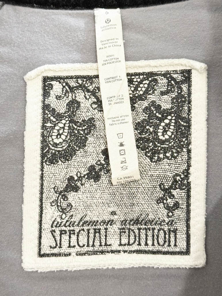 lululemon special edition quilted fair isle scuba hoodie - good market thrift store