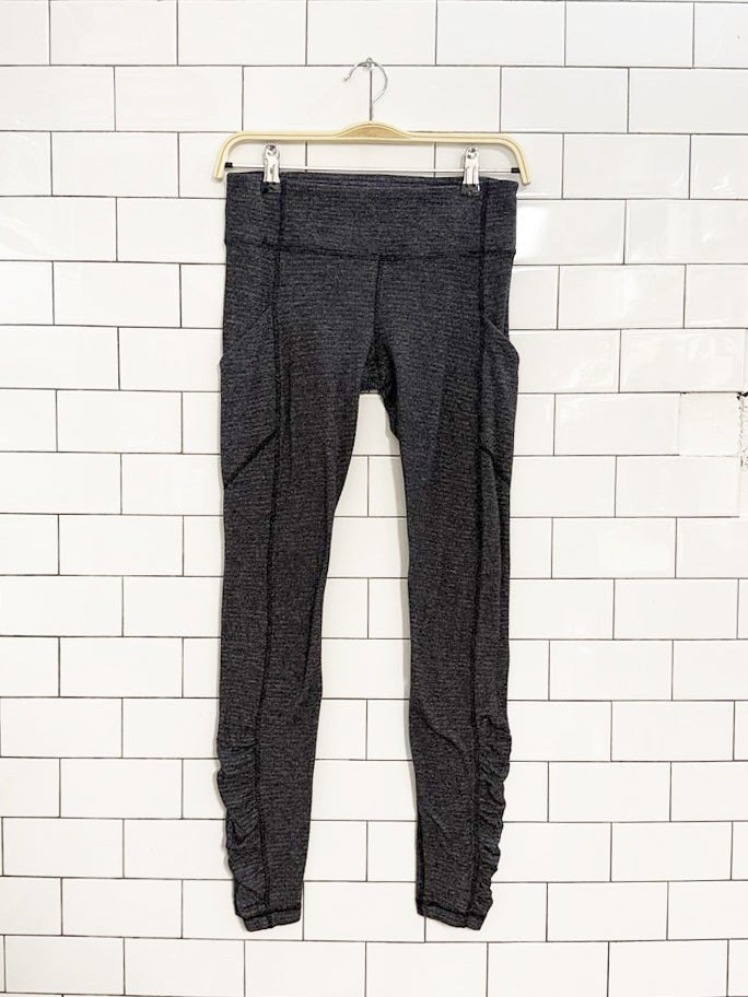 lululemon speed tight ruched leggings | luxtreme - good market thrift store