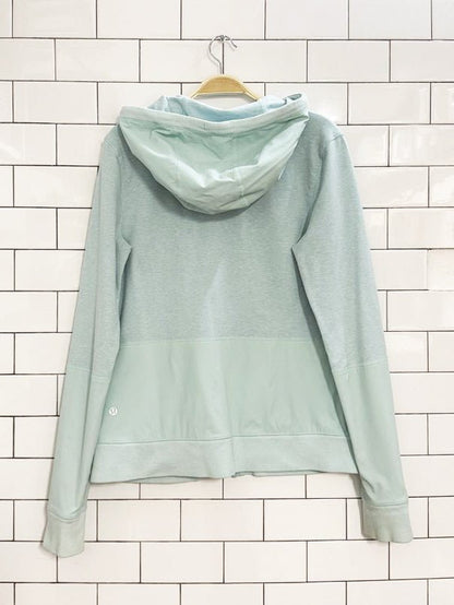 lululemon voyage two - tone full zip hoodie | french terry - good market thrift store