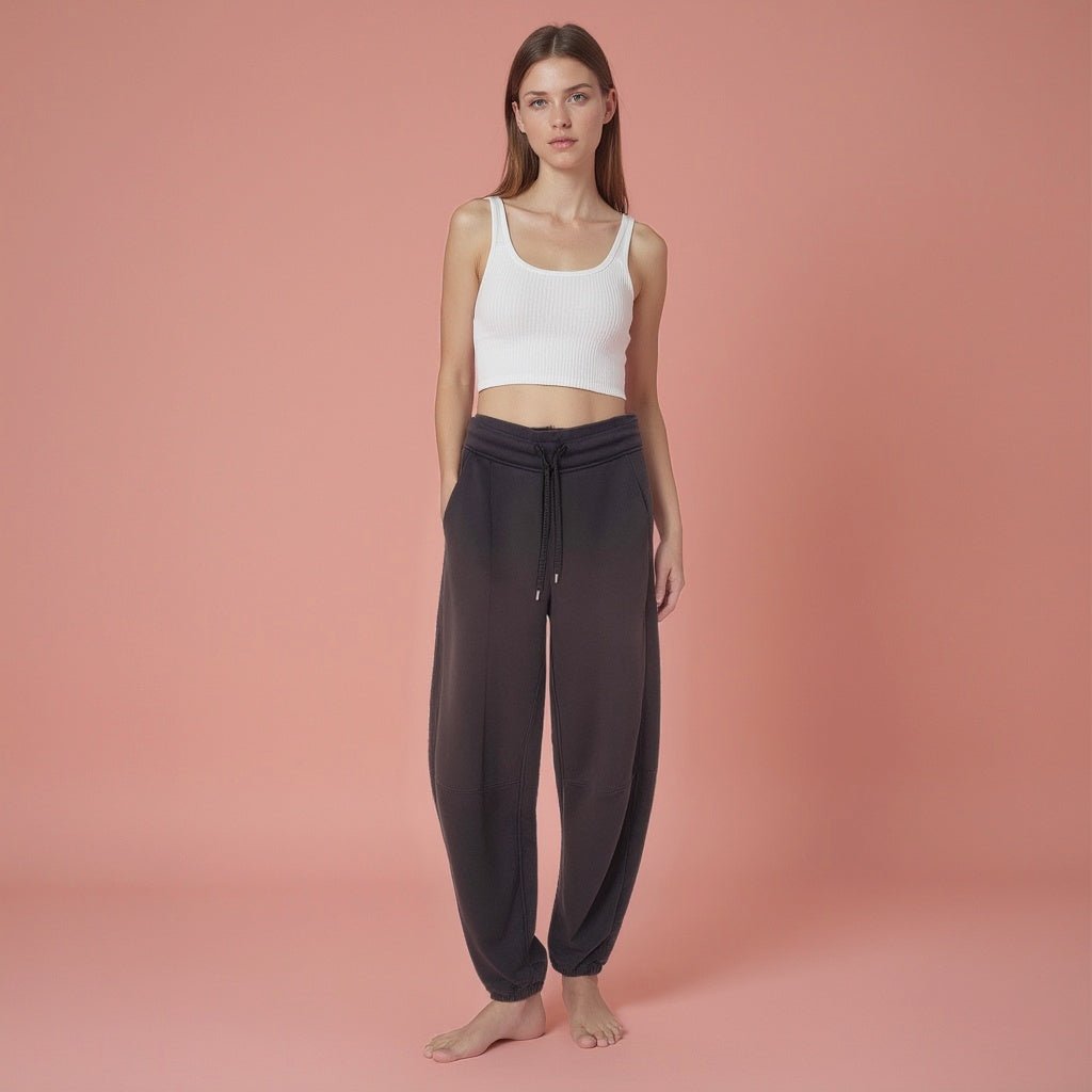 lululemon 2021 relaxed fit super high rise french terry jogger - good market thrift store