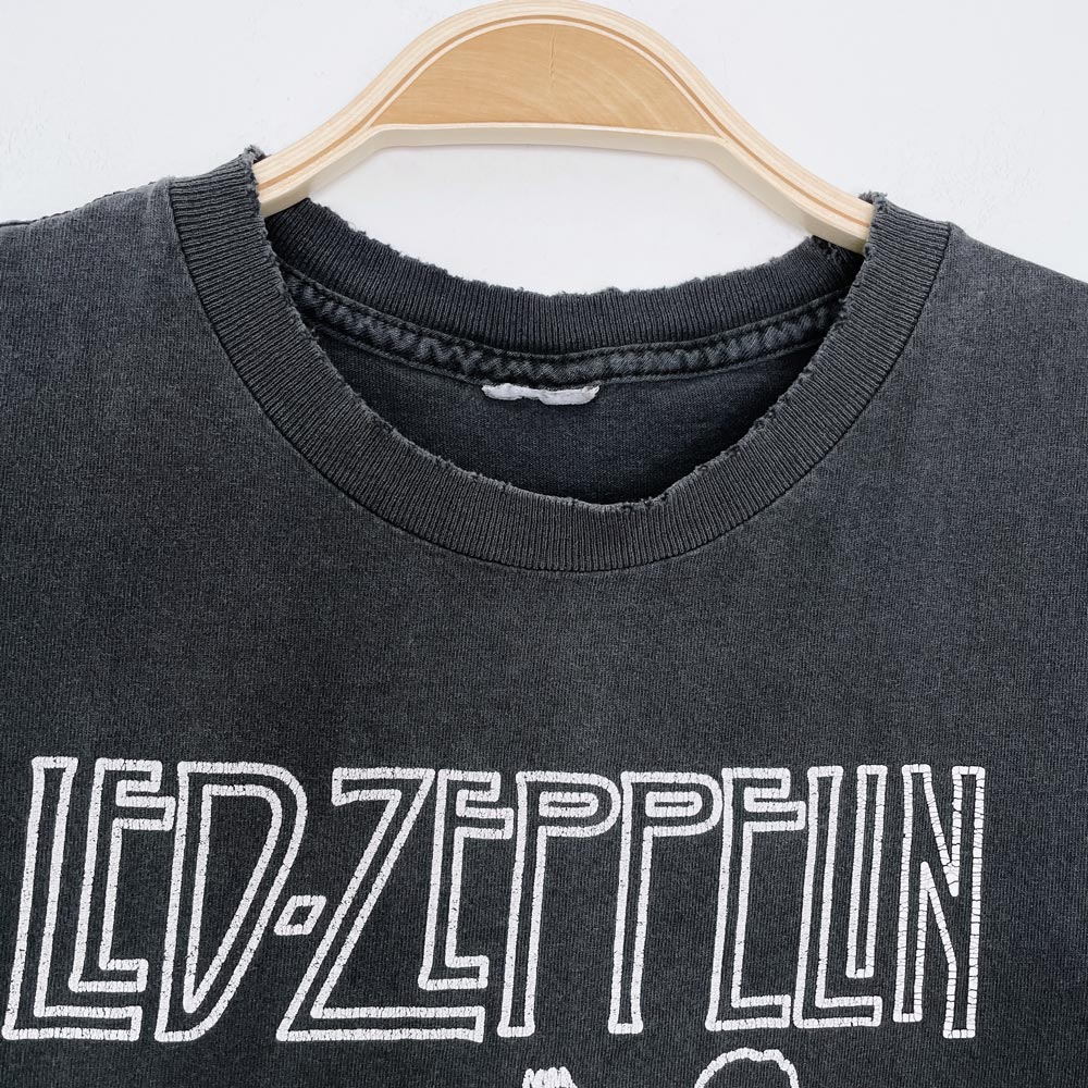 vintage 2004 led zeppelin x bravado x artisands 1977 tour reprint sleeveless tee