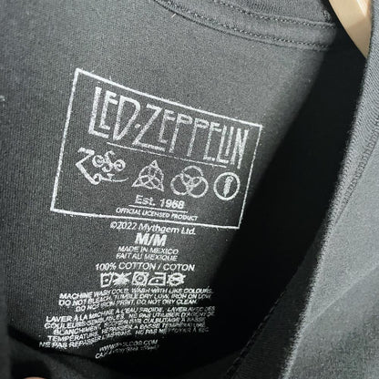 led zeppelin 2022 1977 tour reprint tee myth gem
