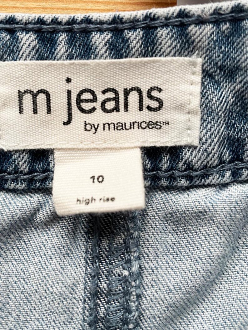 m jeans by maurices denim prairie tiered maxi skirt - good market thrift store