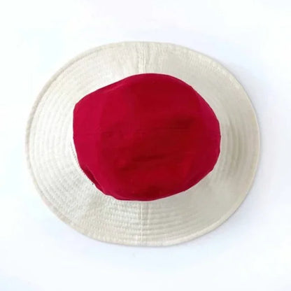 vintage liz claiborne wide brim nautical sun hat