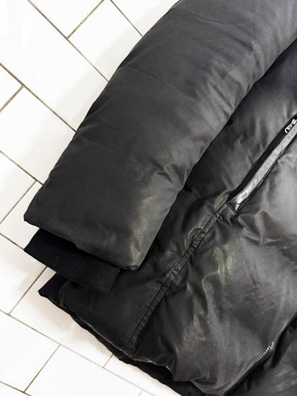 mackage signature raccoon fur collar down parka - good market thrift store