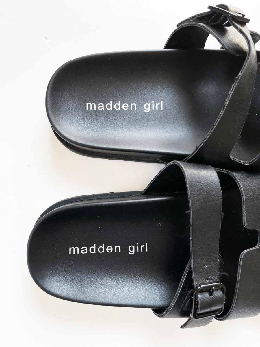 madden girl dharma slide sandal | steve madden - good market thrift store