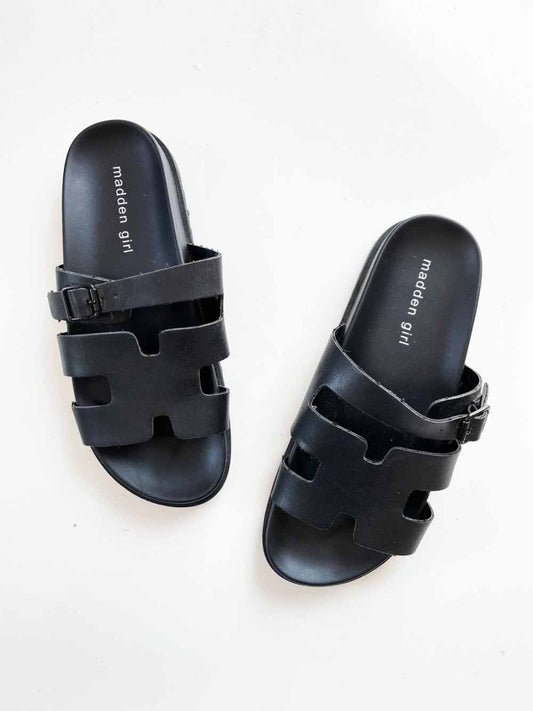 madden girl dharma slide sandal | steve madden - good market thrift store