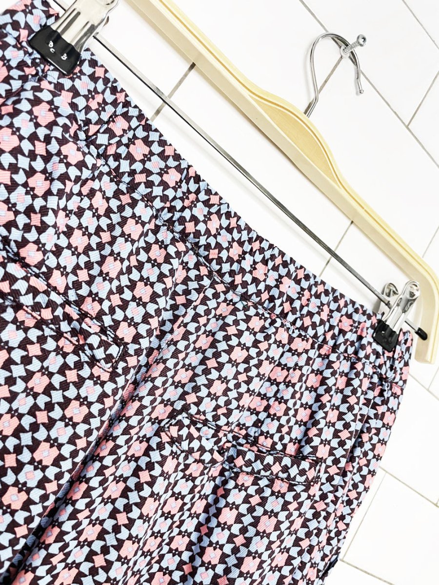 maeve flowy wide leg pants | anthropologie - good market thrift store