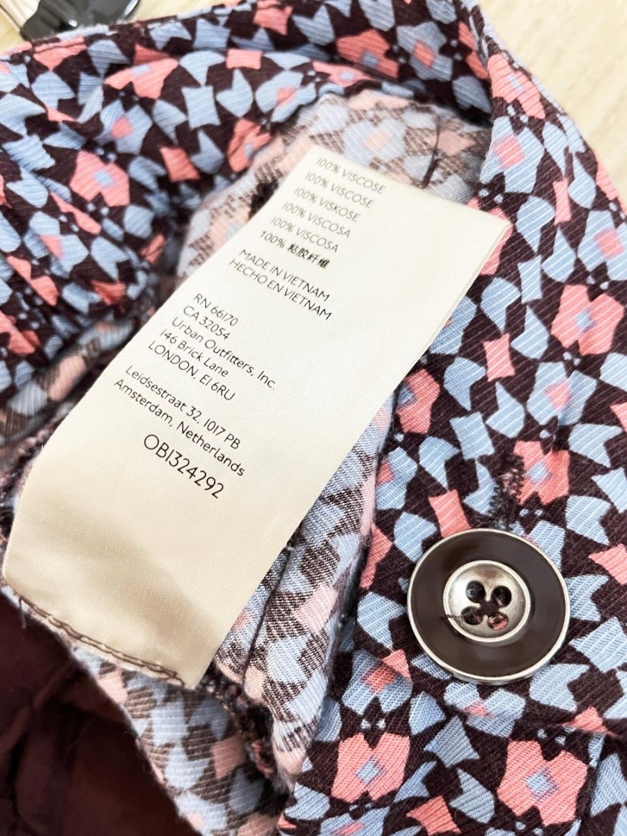 maeve flowy wide leg pants | anthropologie - good market thrift store