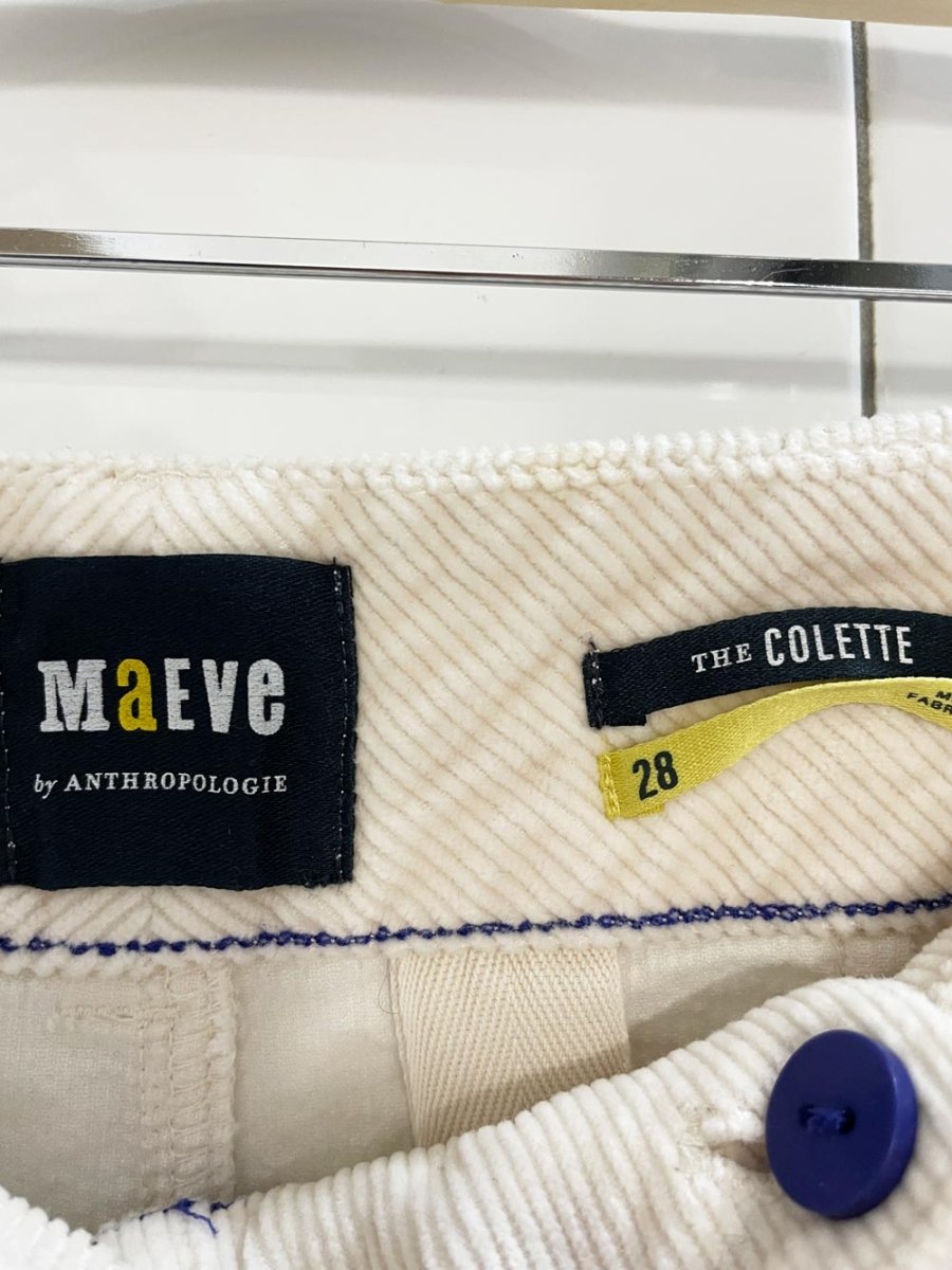 maeve the colette chunky cord wide leg pants | anthropologie - good market thrift store