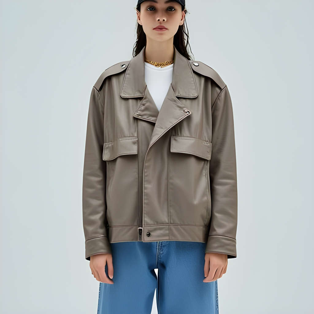 vintage boulevard club sabo butter leather bomber jacket