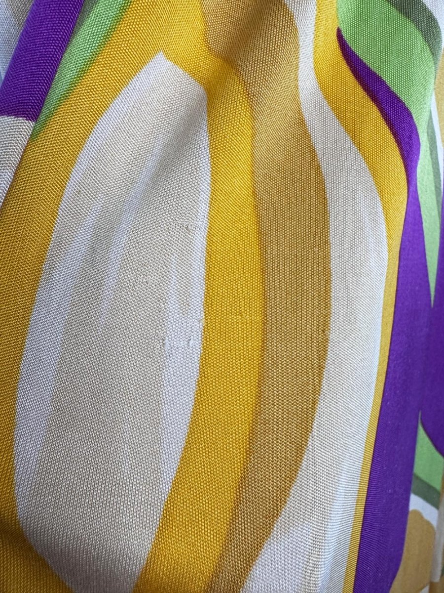 mara hoffman 100% silk keyhole halter resort dress | made in USA - good market thrift store
