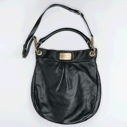 marc by marc jacobs black hillier hobo bag