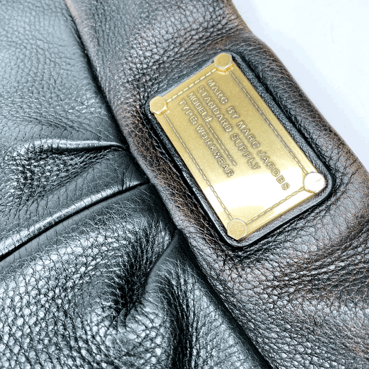 marc by marc jacobs black hillier hobo bag