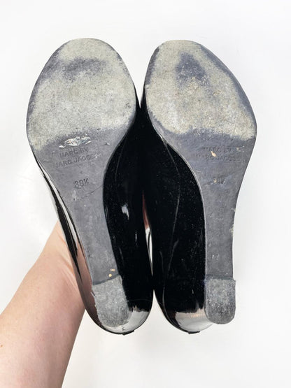 marc by marc jacobs patent mary jane wedge - good market thrift store