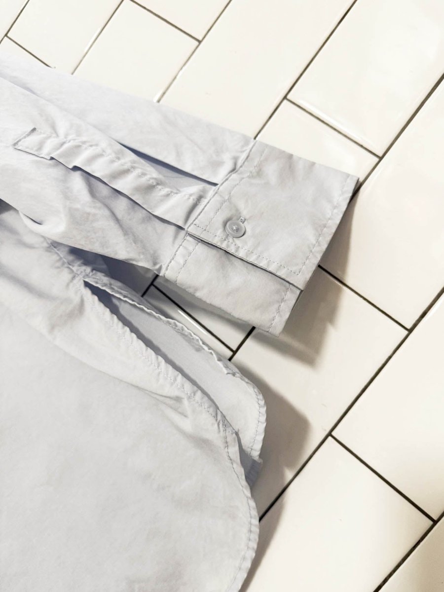 mavi box pleat oversized poplin cotton shirt - good market thrift store