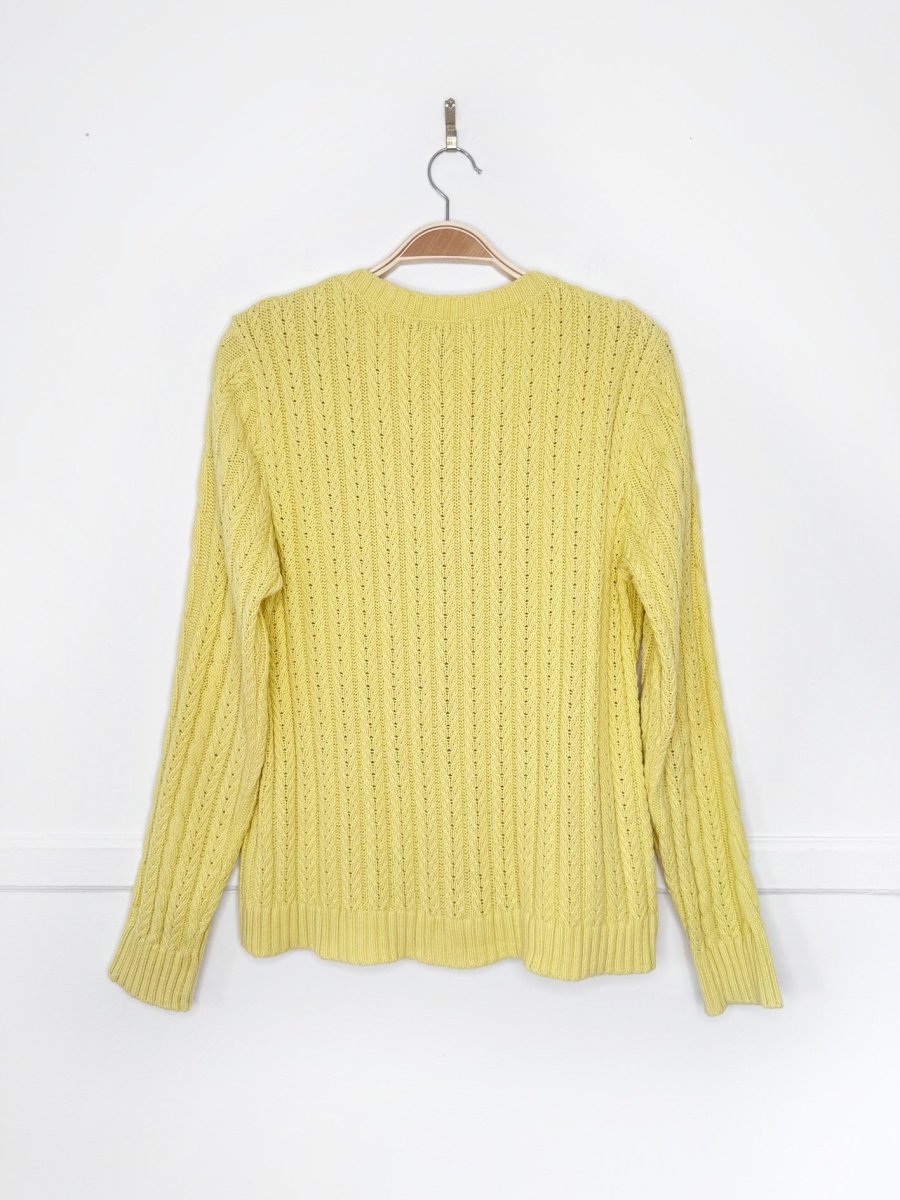max mara weekend cable knit sweater - good market thrift store