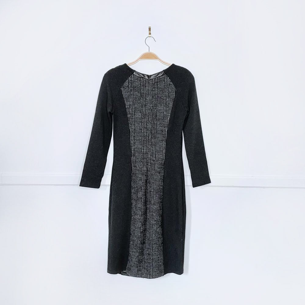 weekend max mara tweed panel career dress