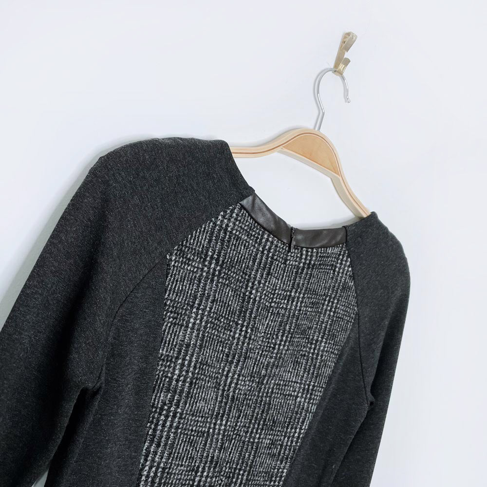 weekend max mara tweed panel career dress