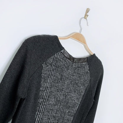 weekend max mara tweed panel career dress